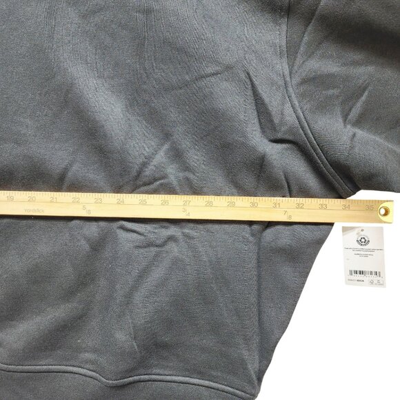 Womens Crewneck Oversized Sweatshirt Size 5X Black Casual Relaxed Fit - Picture 6 of 6